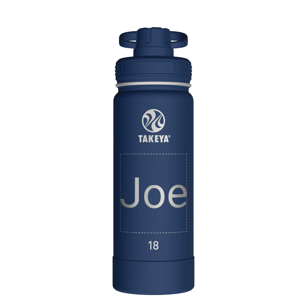 Actives Water Bottle With Spout Lid - customized