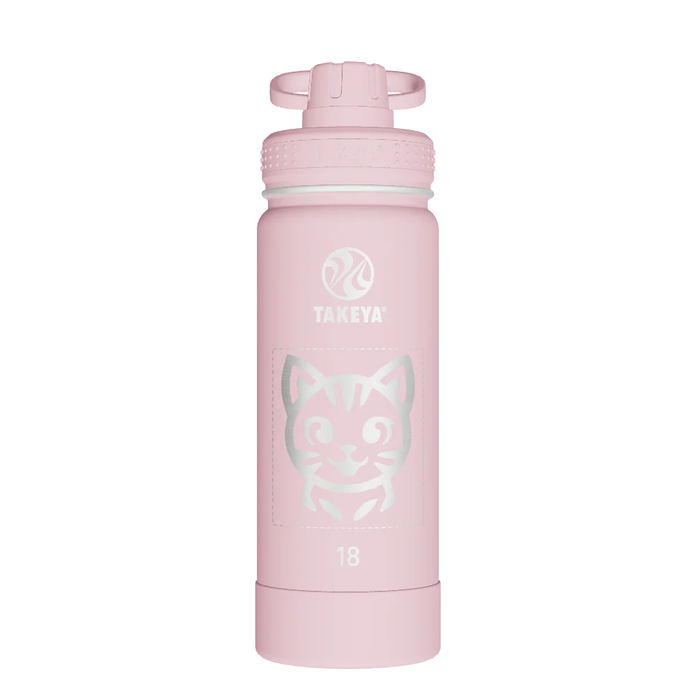 Actives Water Bottle With Spout Lid - customized