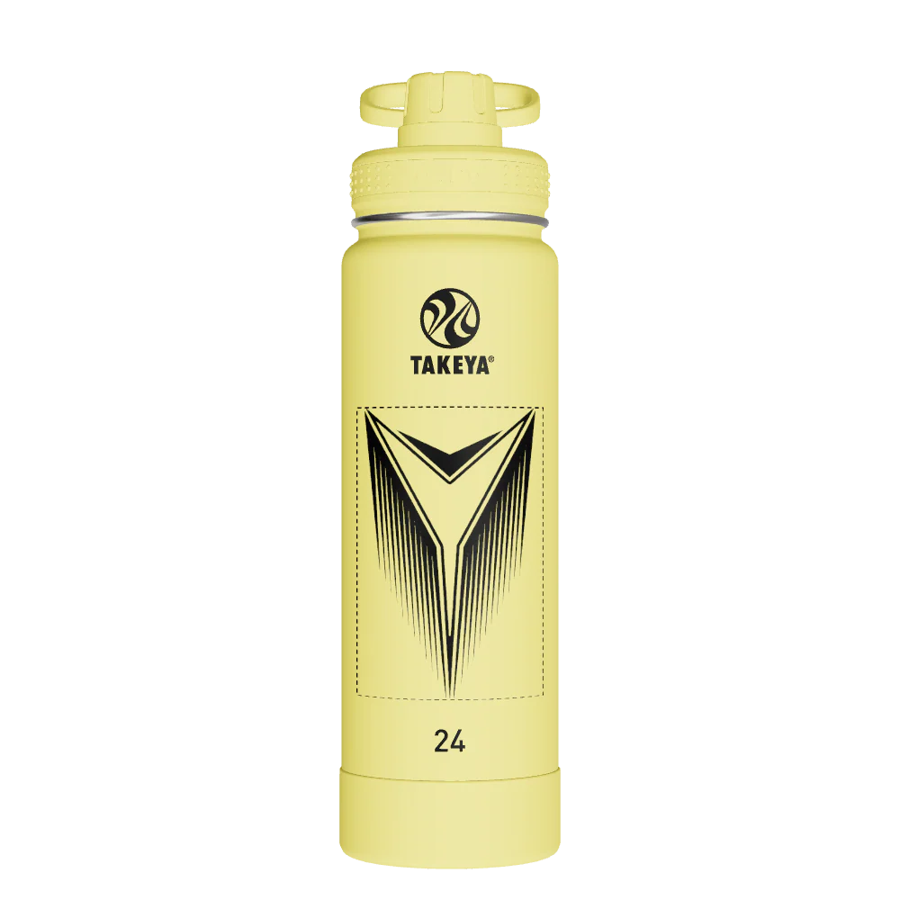 Actives Water Bottle With Spout Lid - customized