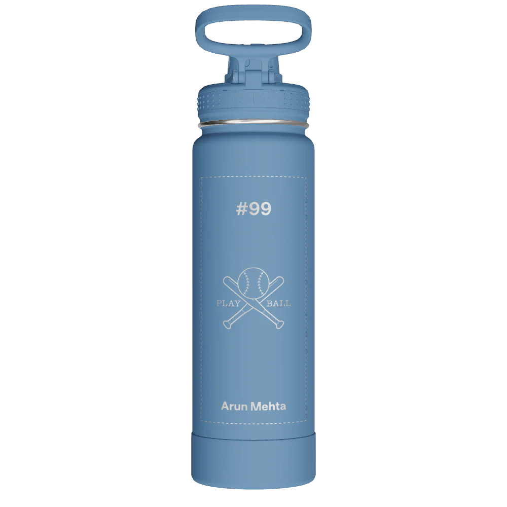 Actives Water Bottle With Spout Lid - customized - Image 2
