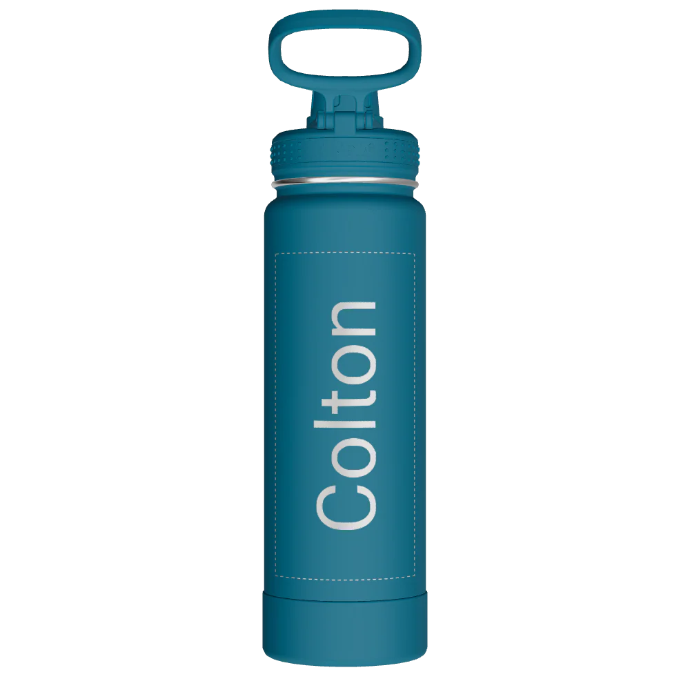 Actives Water Bottle With Spout Lid - customized