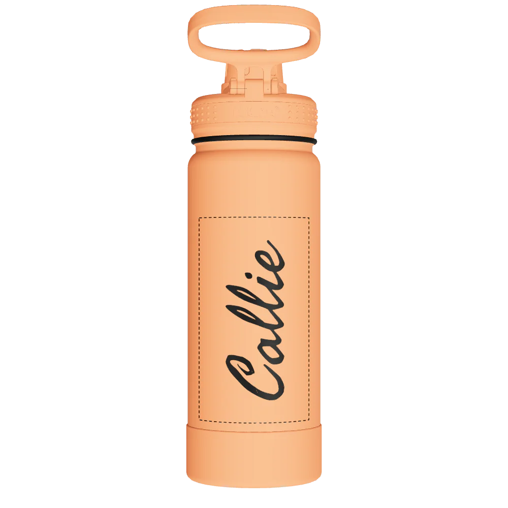 Actives Water Bottle With Spout Lid - customized