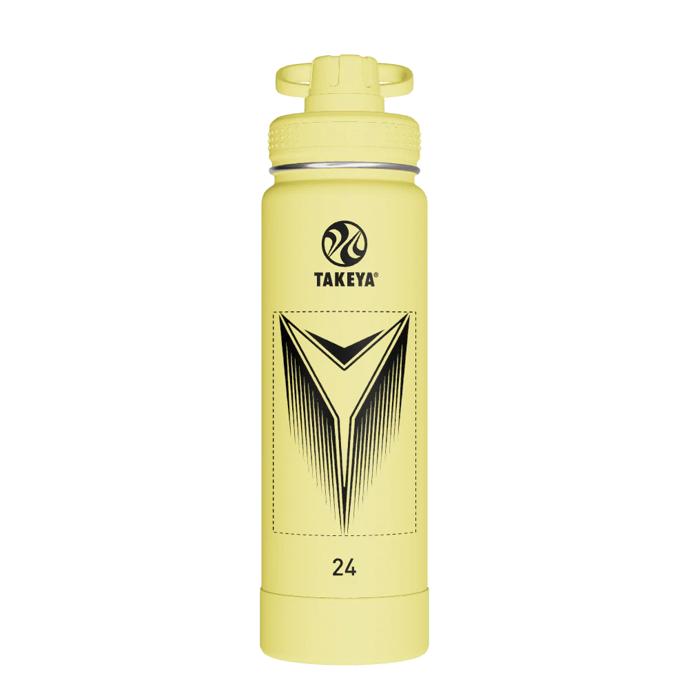 Actives Water Bottle With Spout Lid - customized