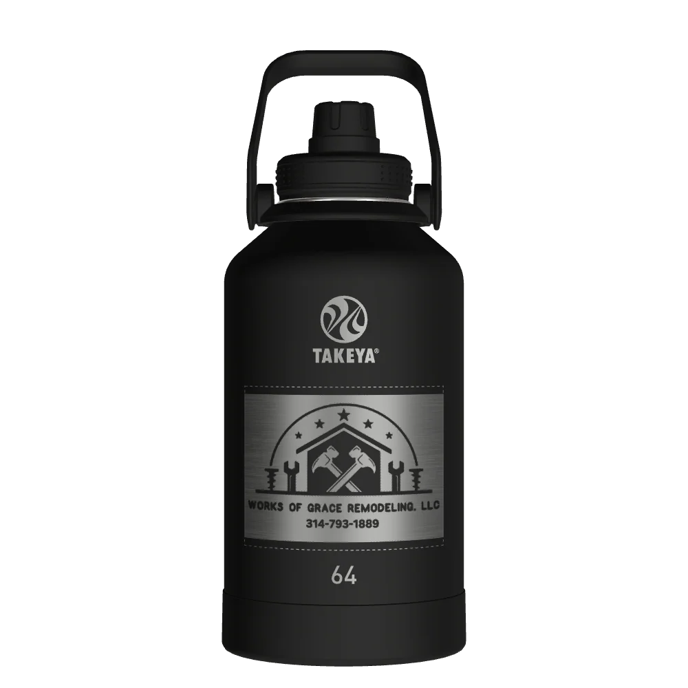 Actives Water Bottle With Spout Lid - customized