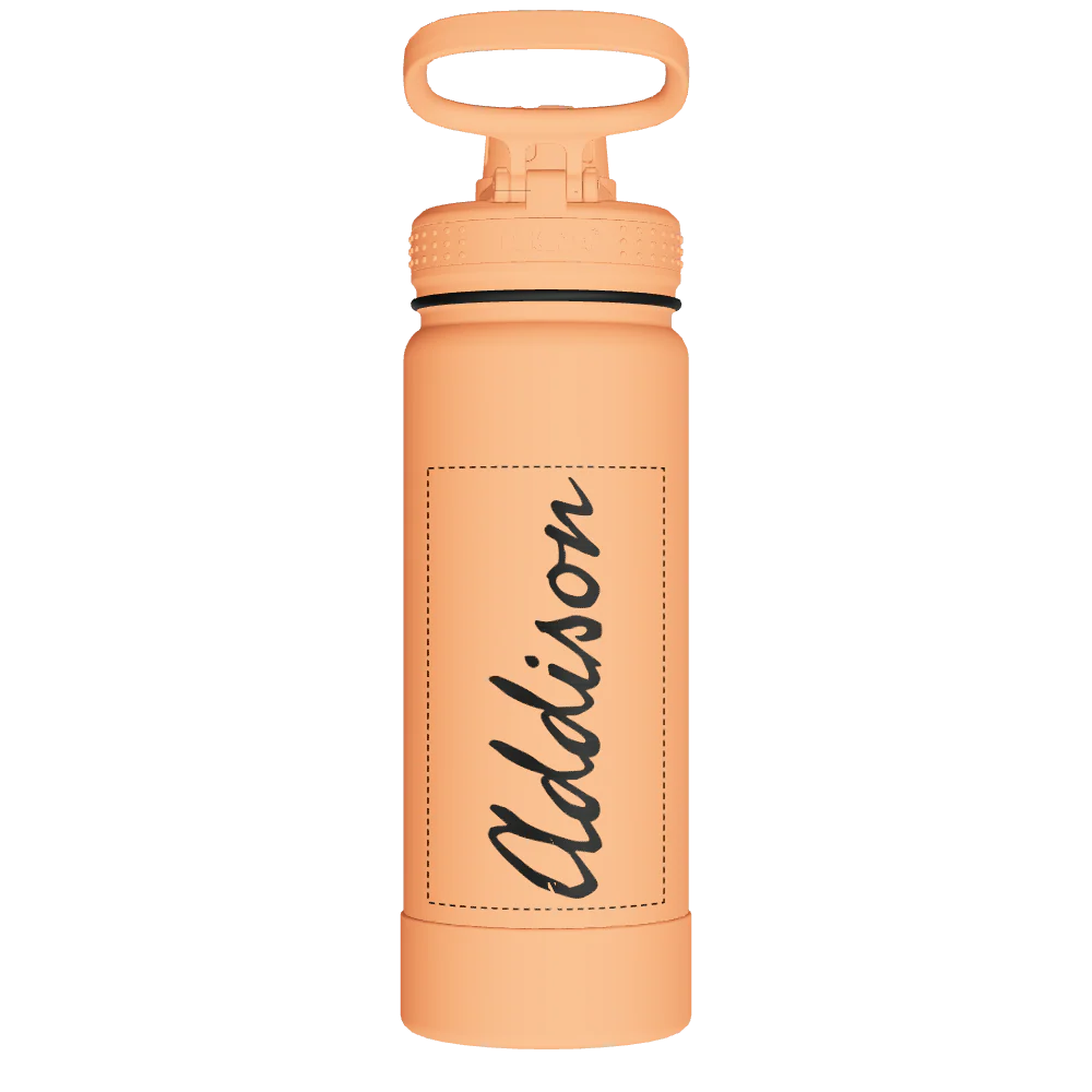 Actives Water Bottle With Spout Lid - customized