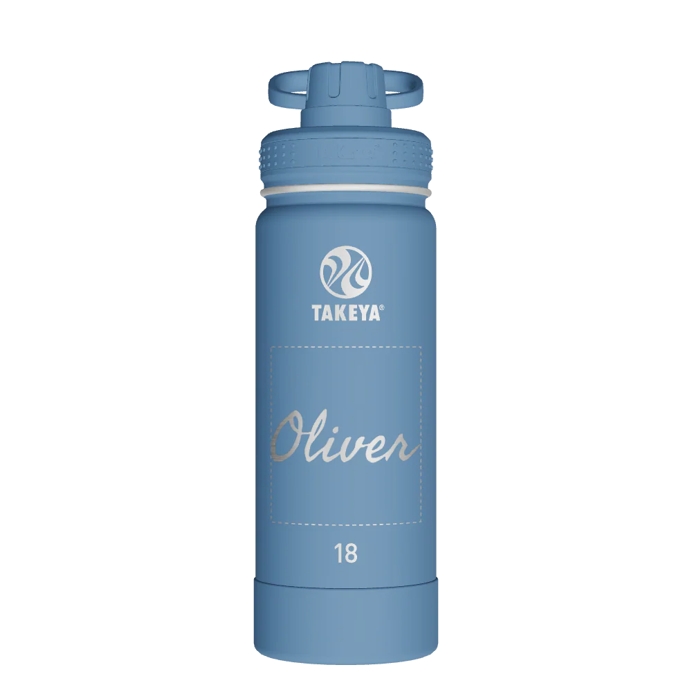 Actives Water Bottle With Spout Lid - customized