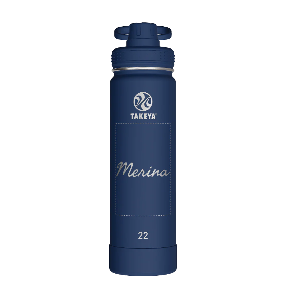 Actives Water Bottle With Spout Lid - customized