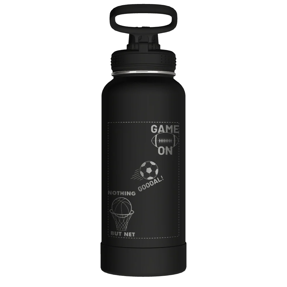 Actives Water Bottle With Spout Lid - customized - Image 2
