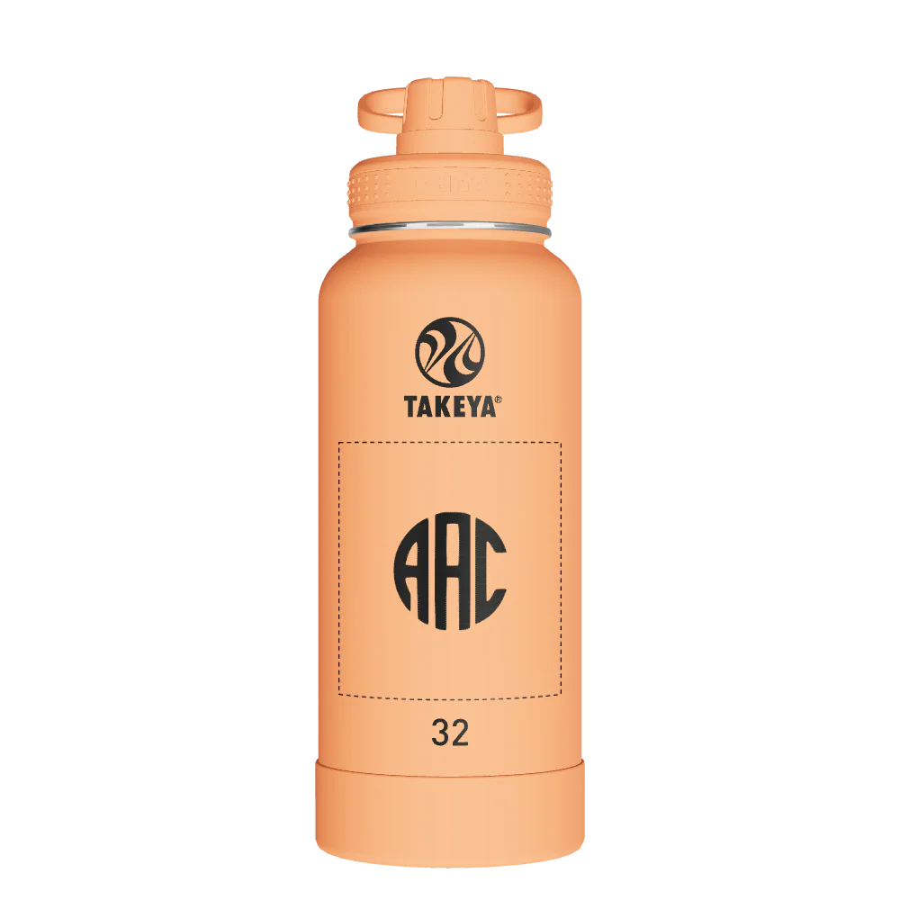 Actives Water Bottle With Spout Lid - customized