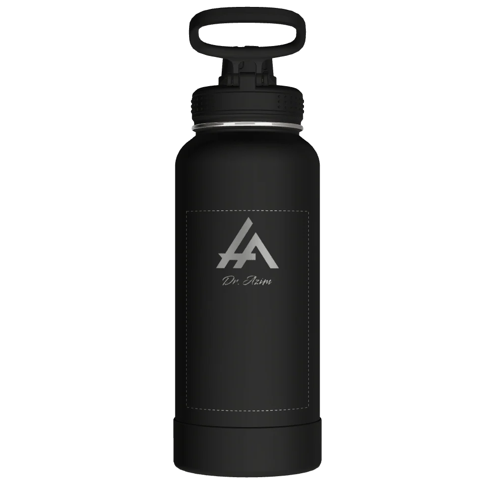 Actives Water Bottle With Spout Lid - customized - Image 2