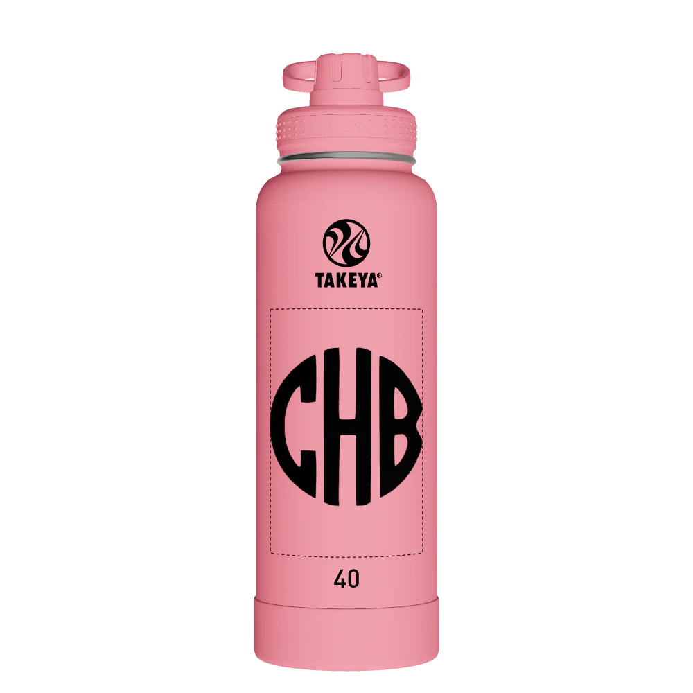 Actives Water Bottle With Spout Lid - customized