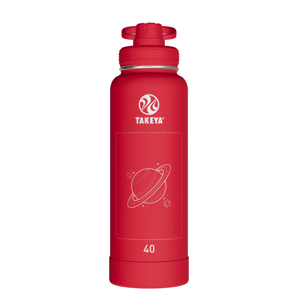 Actives Water Bottle With Spout Lid - customized