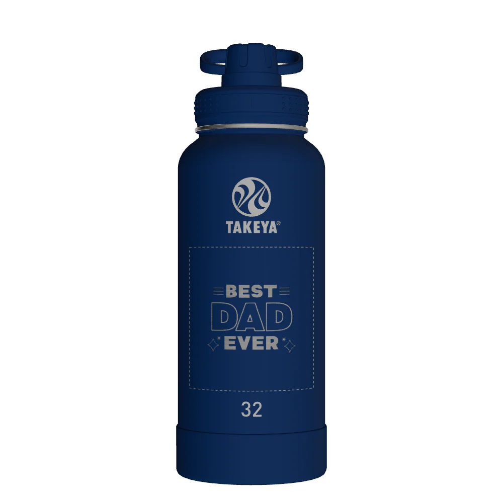 Actives Water Bottle With Spout Lid - customized