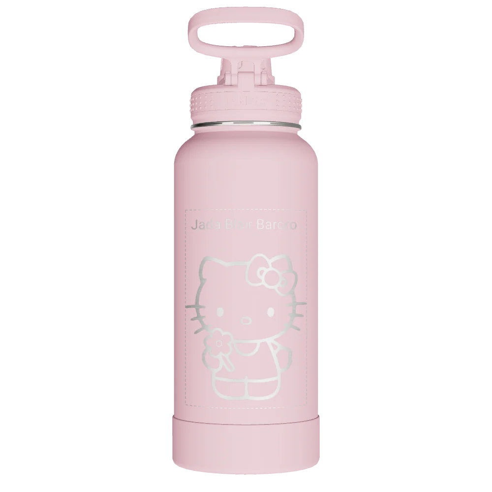 Actives Water Bottle With Spout Lid - customized - Image 2