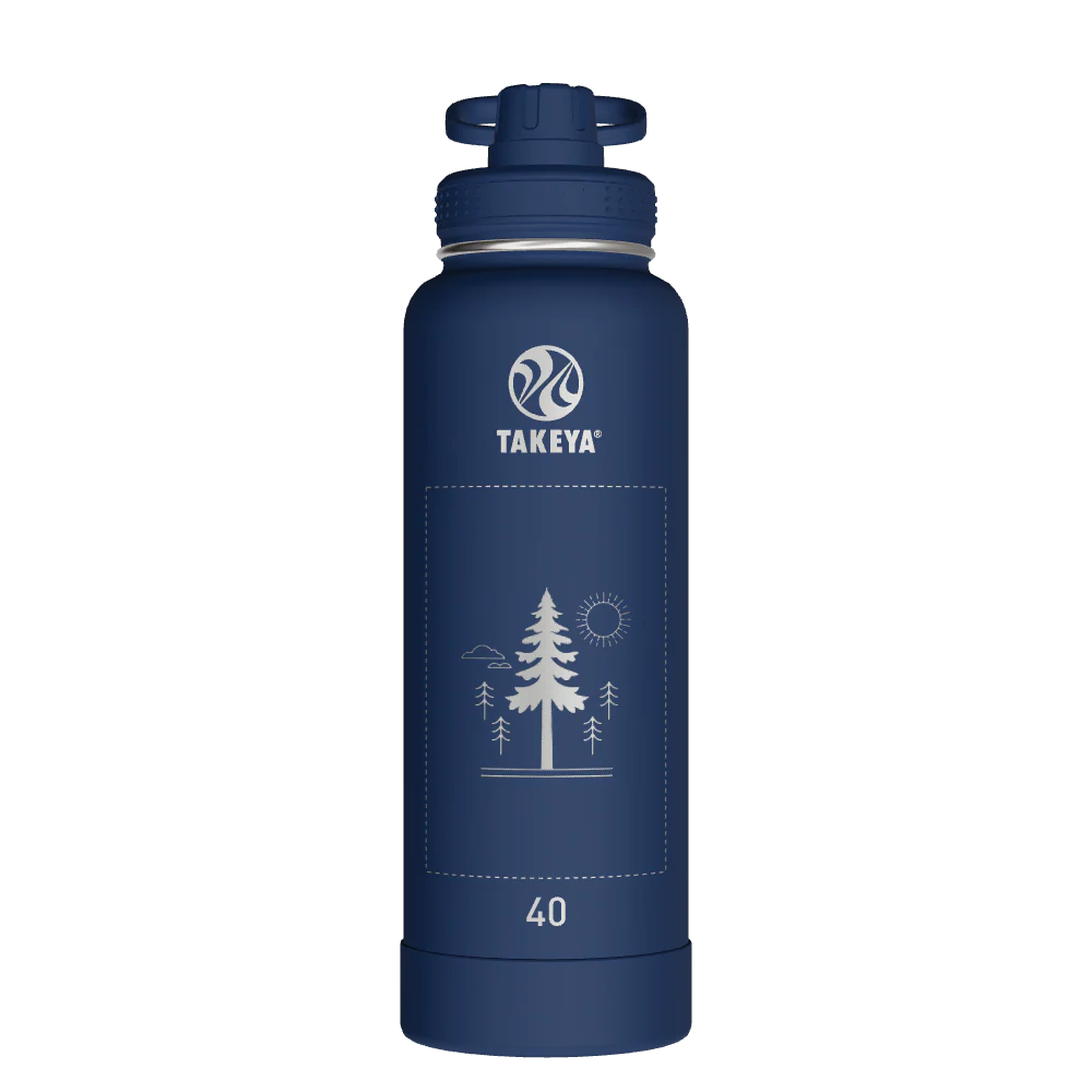 Actives Water Bottle With Spout Lid - customized