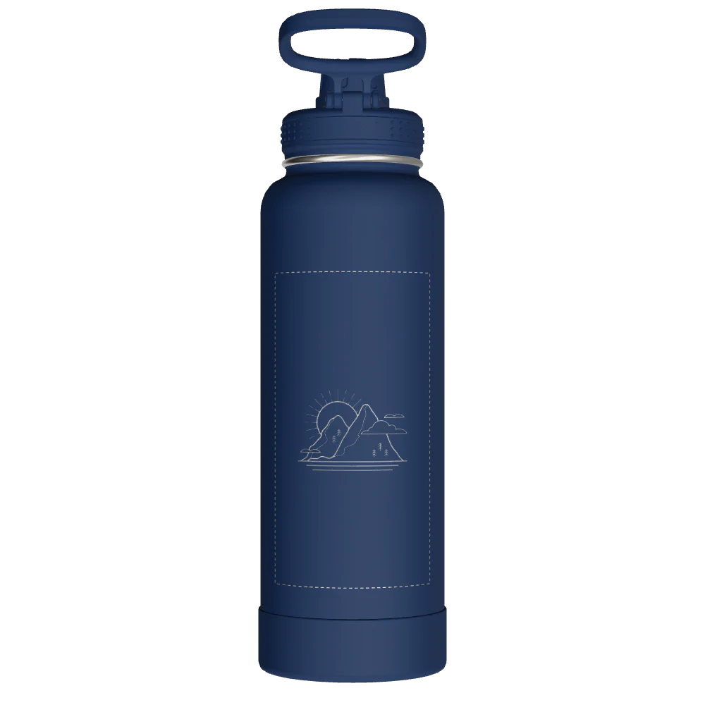 Actives Water Bottle With Spout Lid - customized - Image 2