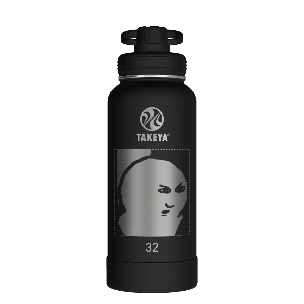 Actives Water Bottle With Spout Lid - customized