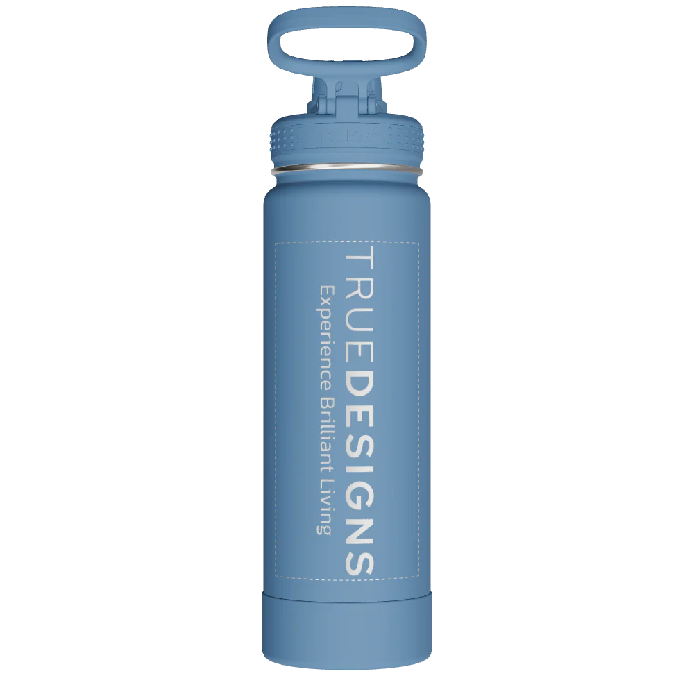 Actives Water Bottle With Spout Lid - customized - Image 2