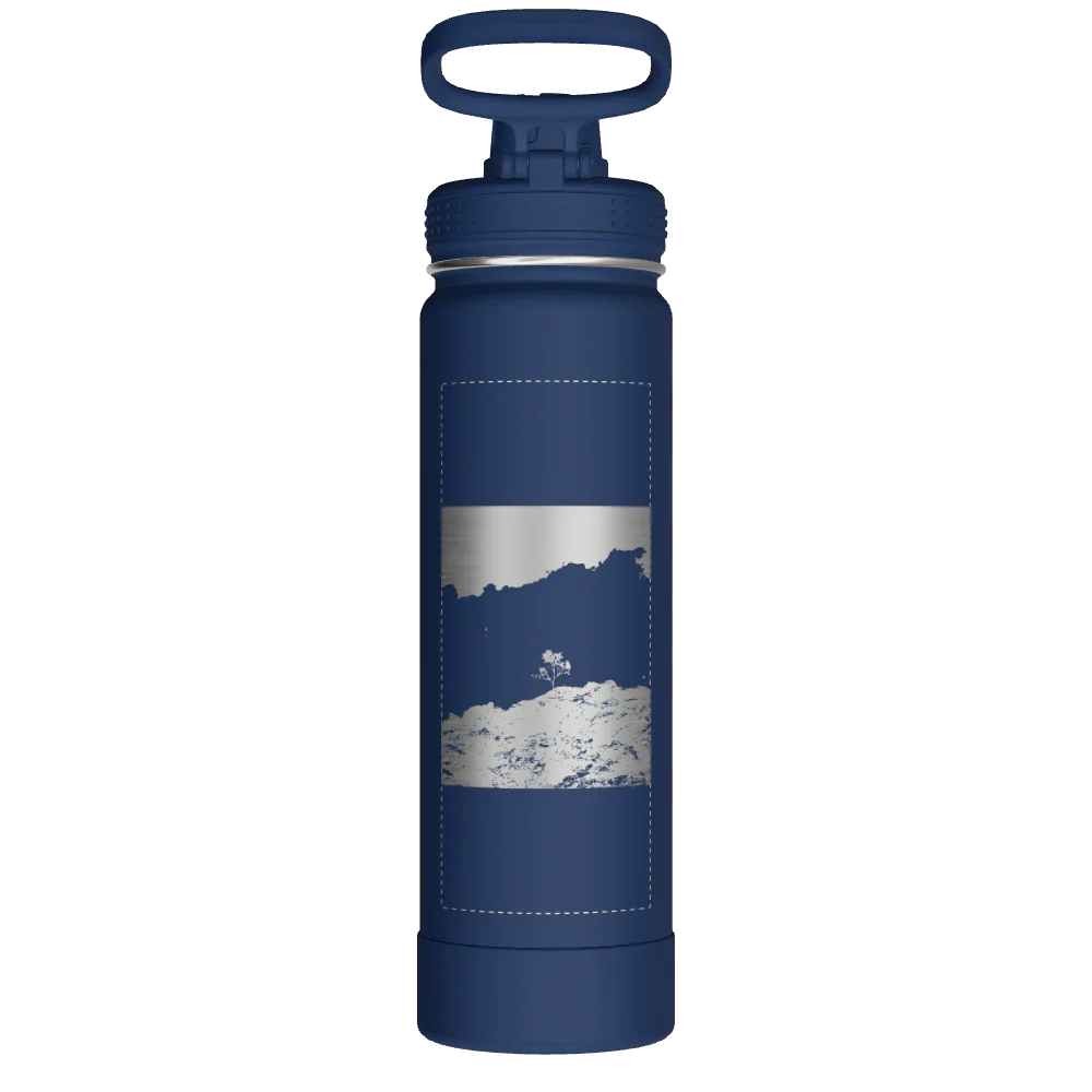 Actives Water Bottle With Spout Lid - customized - Image 2