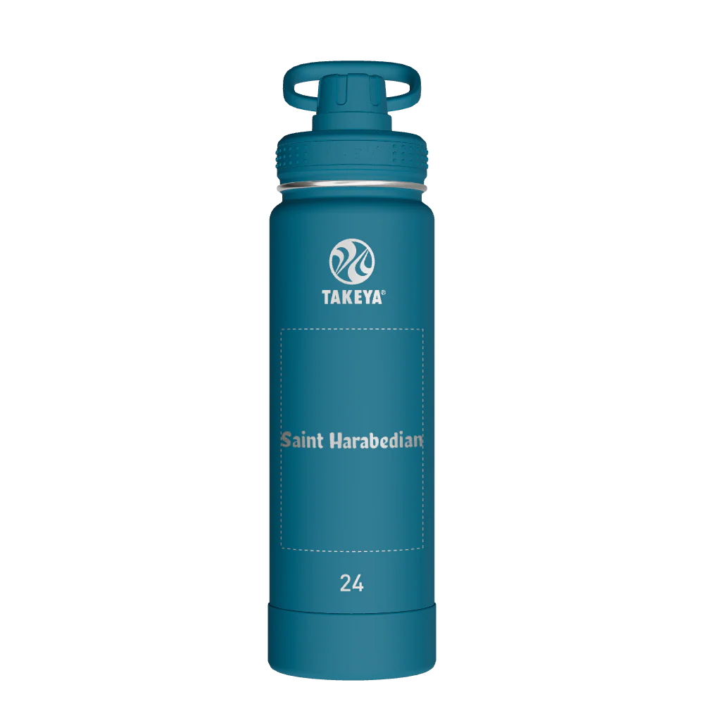Actives Water Bottle With Spout Lid - customized