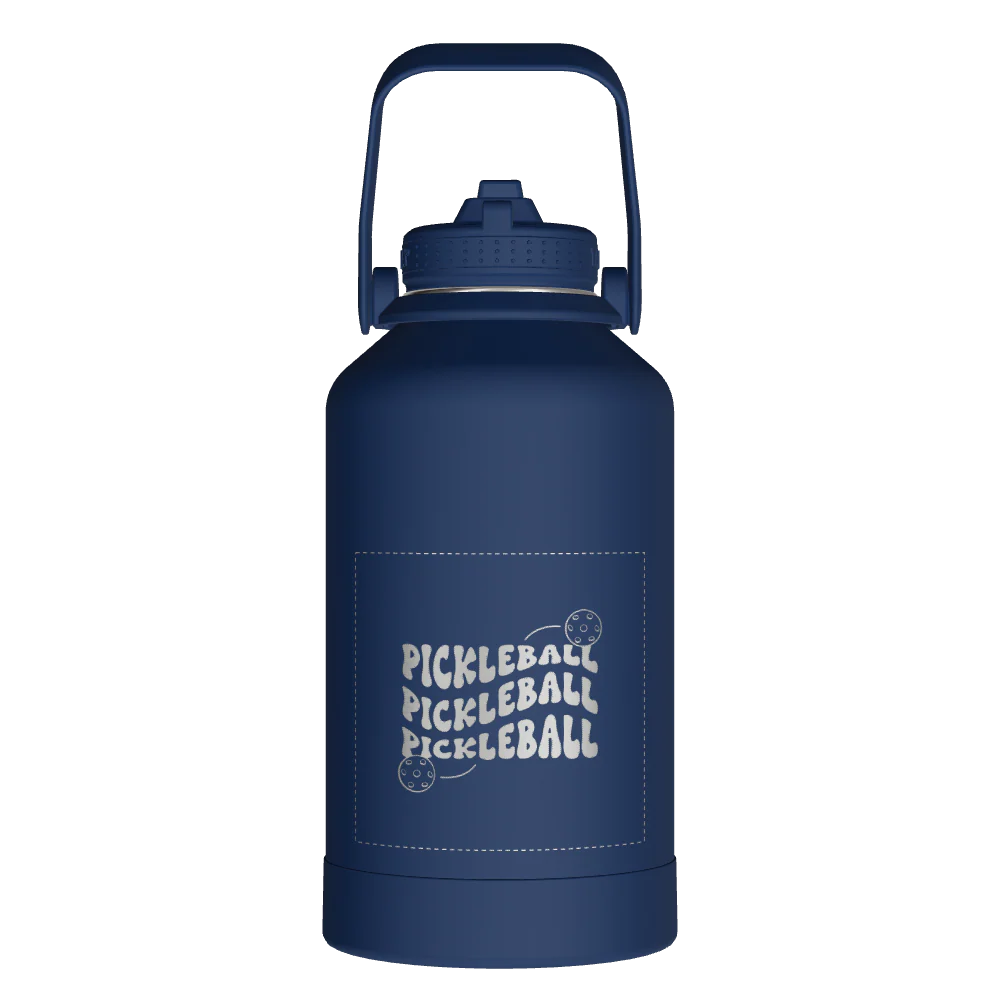 Actives Water Bottle With Straw Lid - customized - Image 2