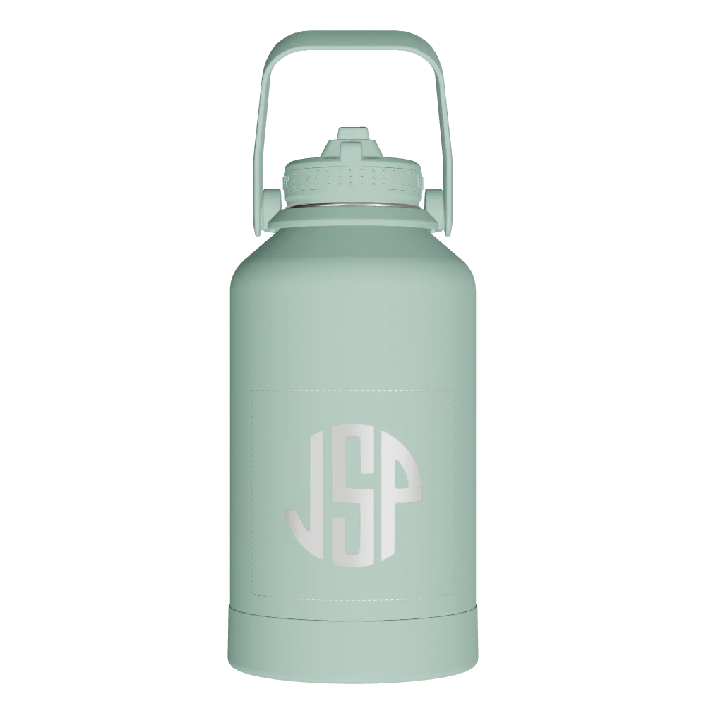 Actives Water Bottle With Straw Lid - customized
