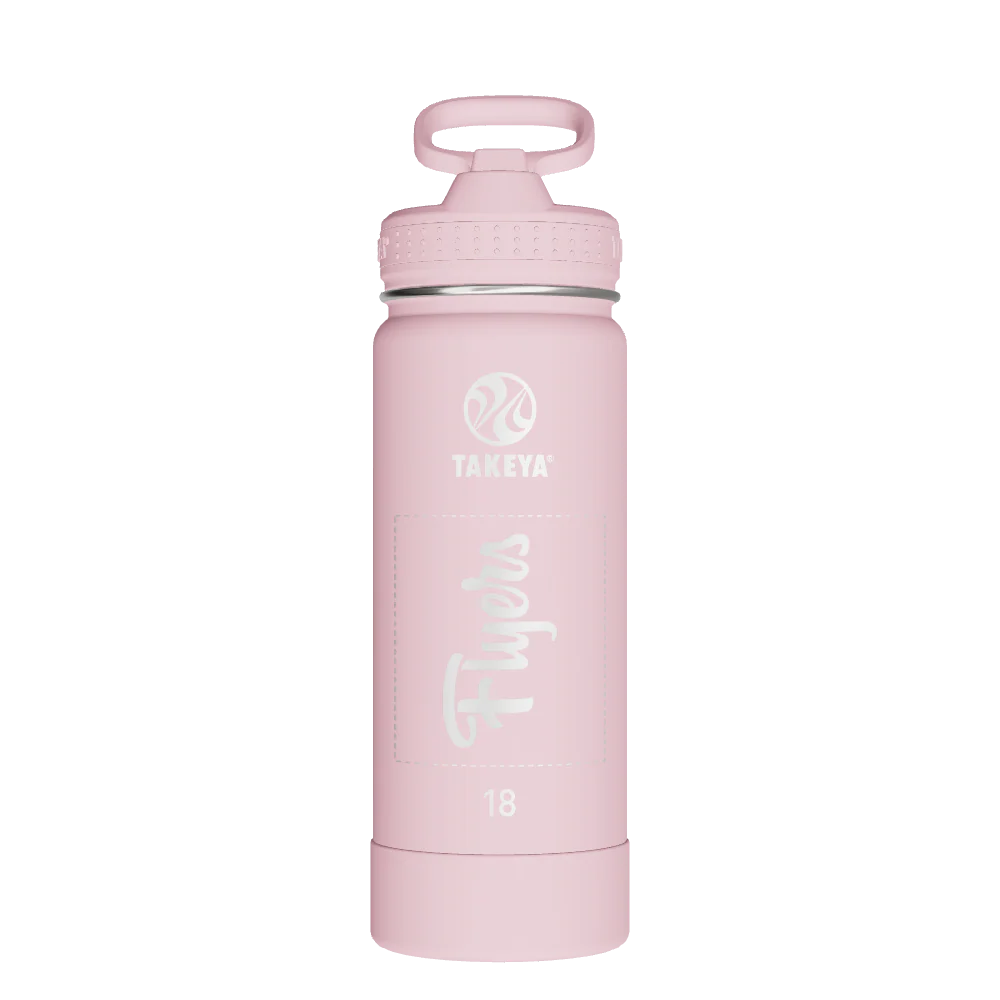 Actives Water Bottle With Straw Lid - customized