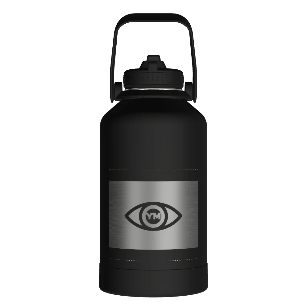 Actives Water Bottle With Straw Lid - customized - Image 2