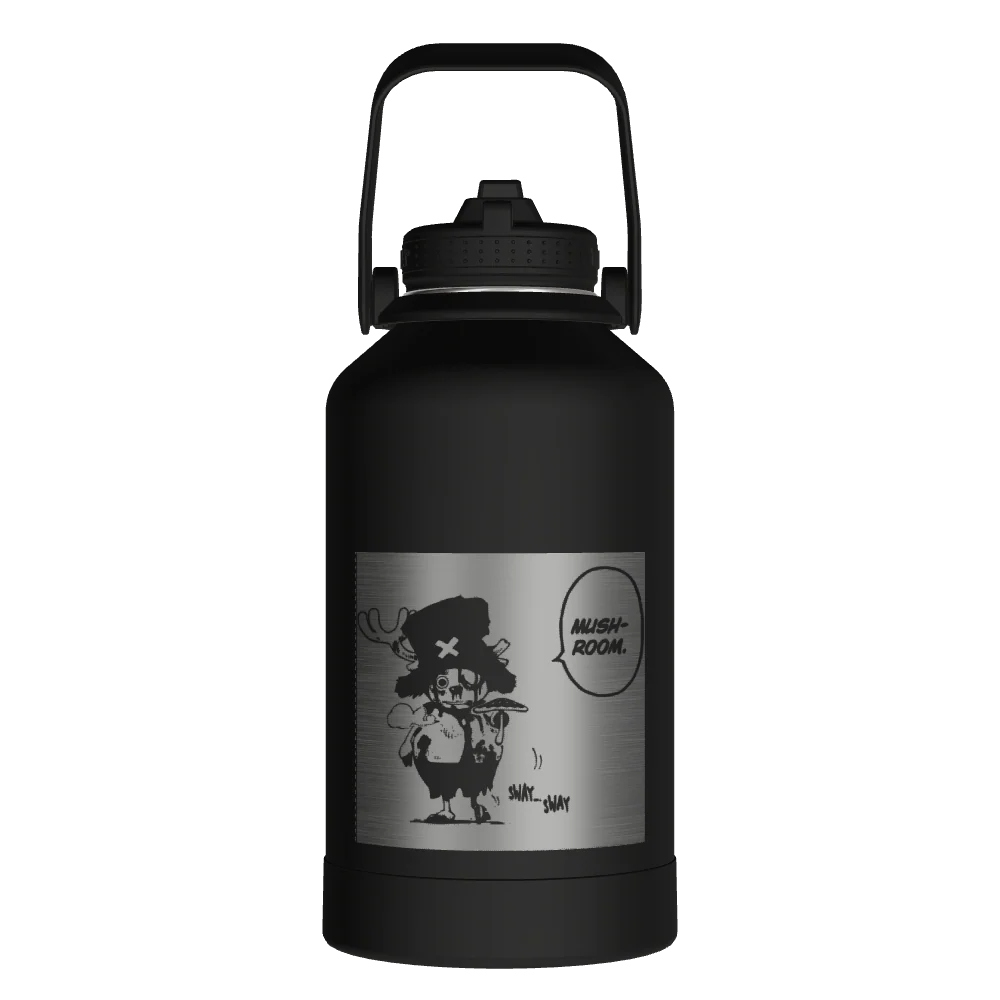 Actives Water Bottle With Straw Lid - customized - Image 2