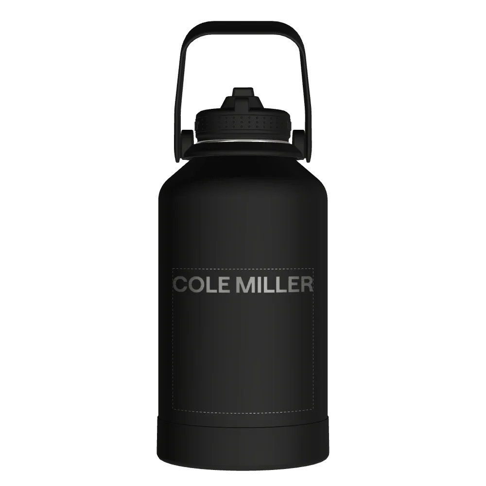 Actives Water Bottle With Straw Lid - customized