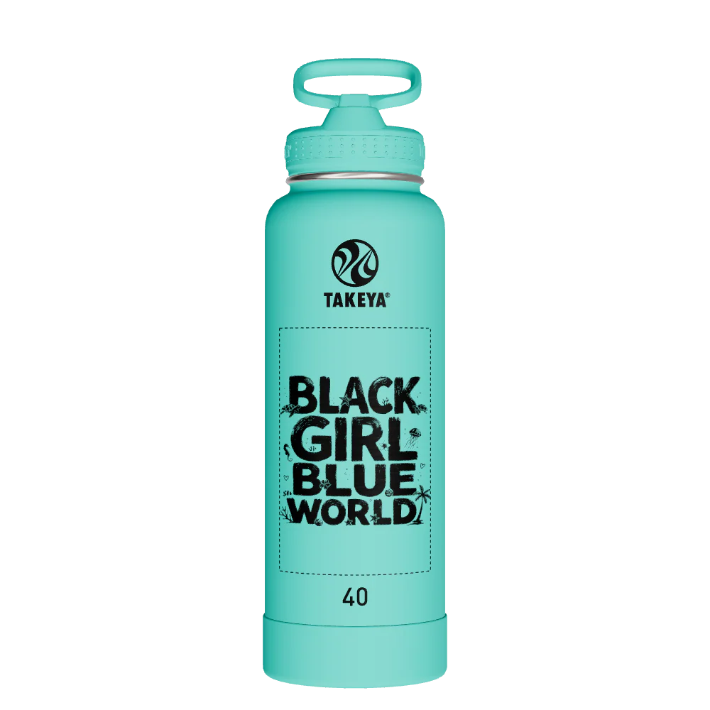 Actives Water Bottle With Straw Lid - customized