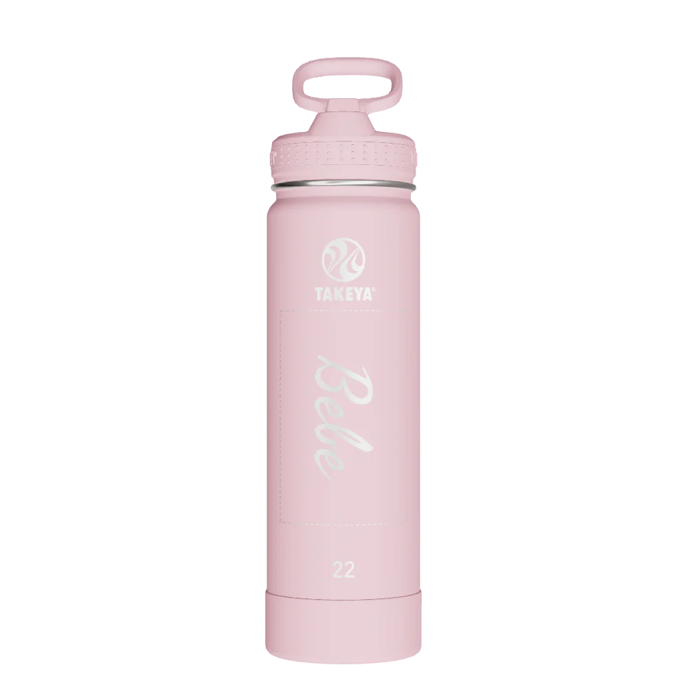 Actives Water Bottle With Straw Lid - customized
