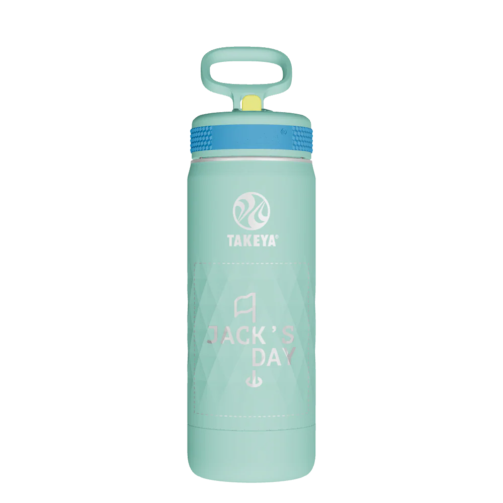 Kids Sport Water Bottle With Straw Lid - customized