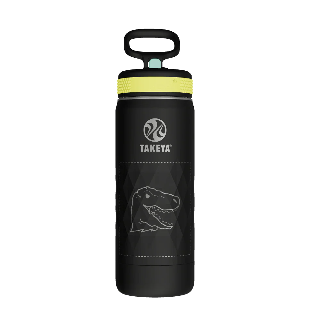 Kids Sport Water Bottle With Straw Lid - customized