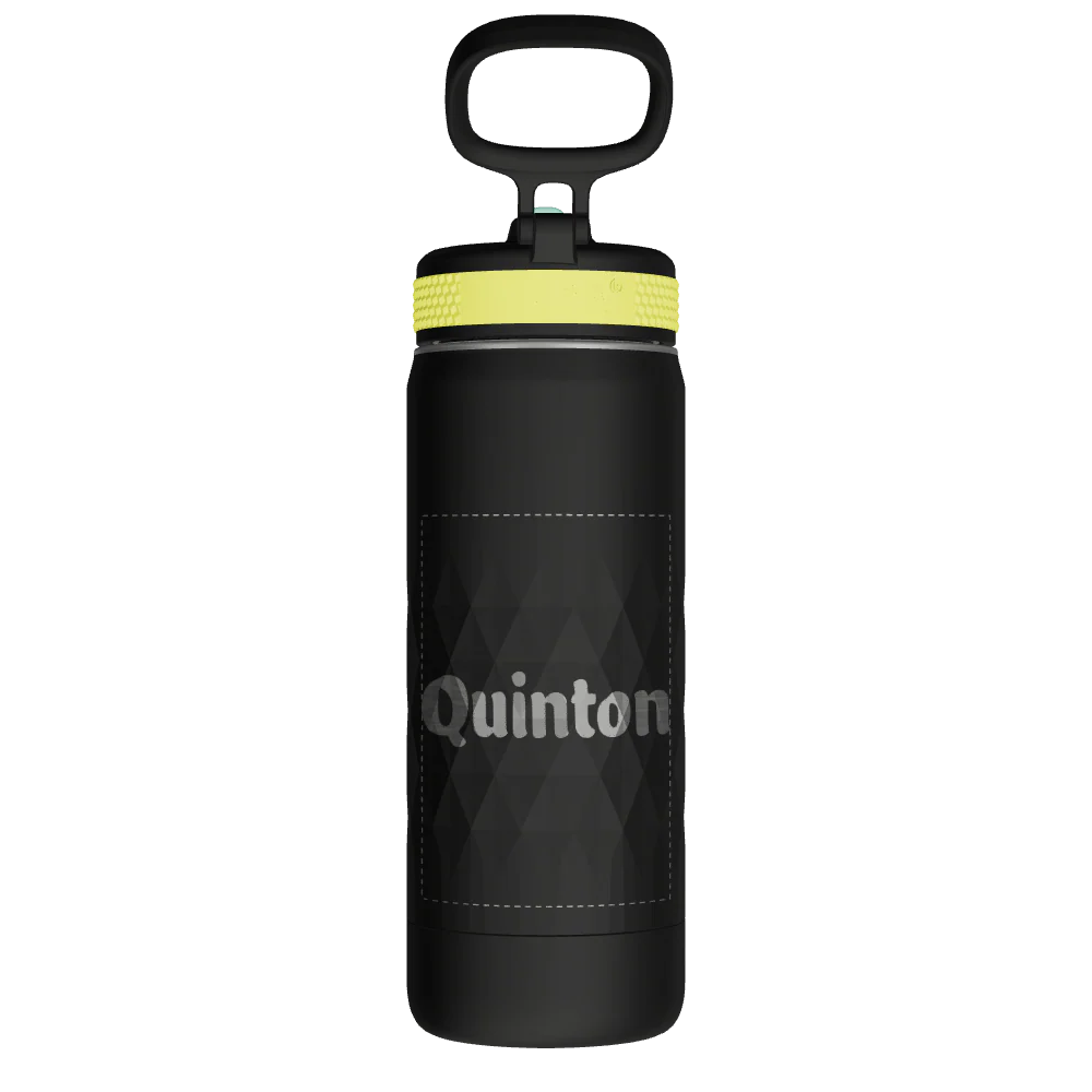 Kids Sport Water Bottle With Straw Lid - customized - Image 2