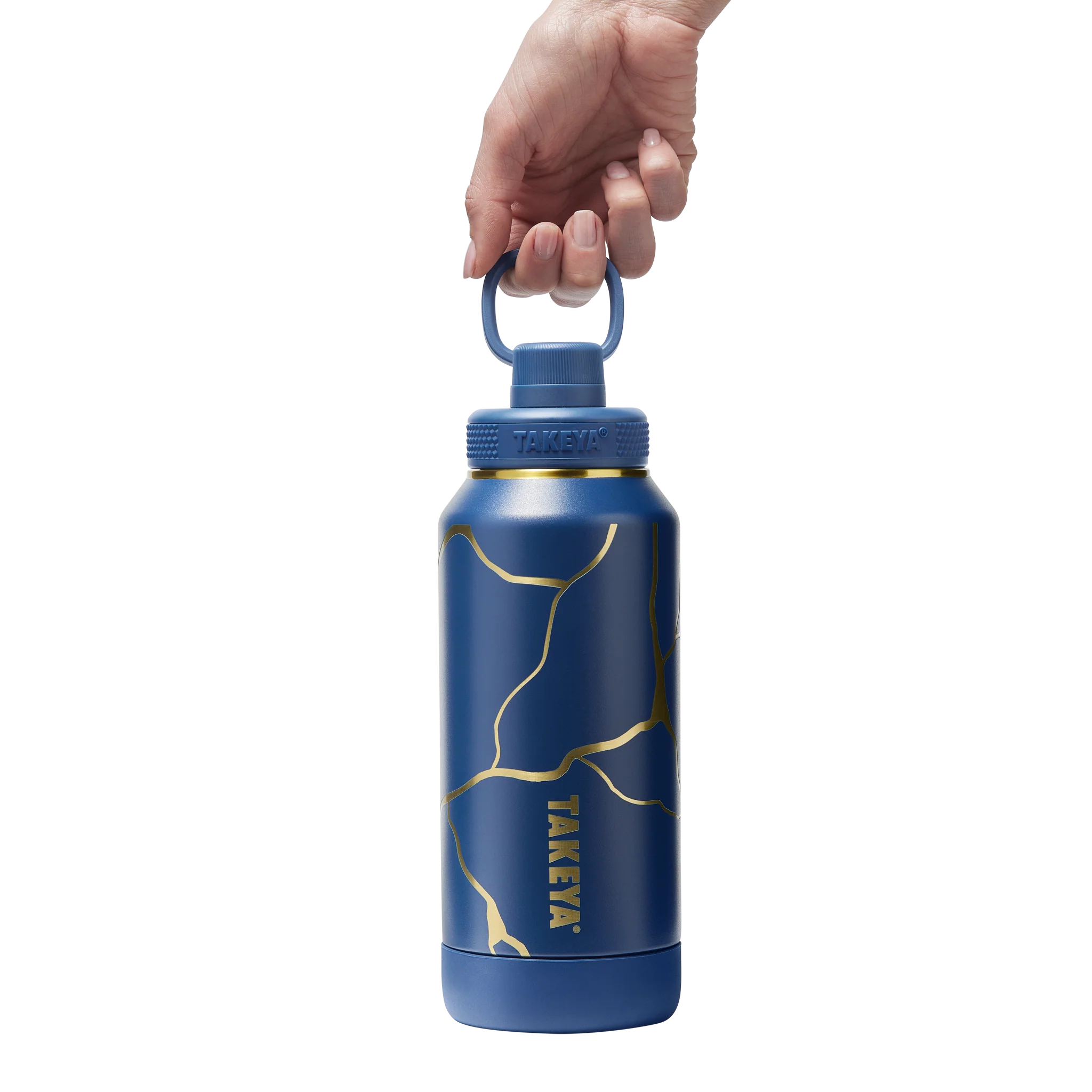 Kintsugi Water Bottle with Spout Lid - Image 3