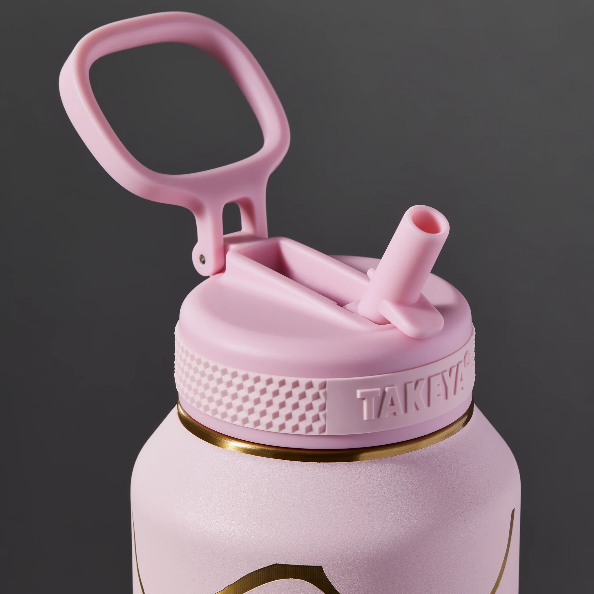 Kintsugi Water Bottle with Straw Lid - Image 4