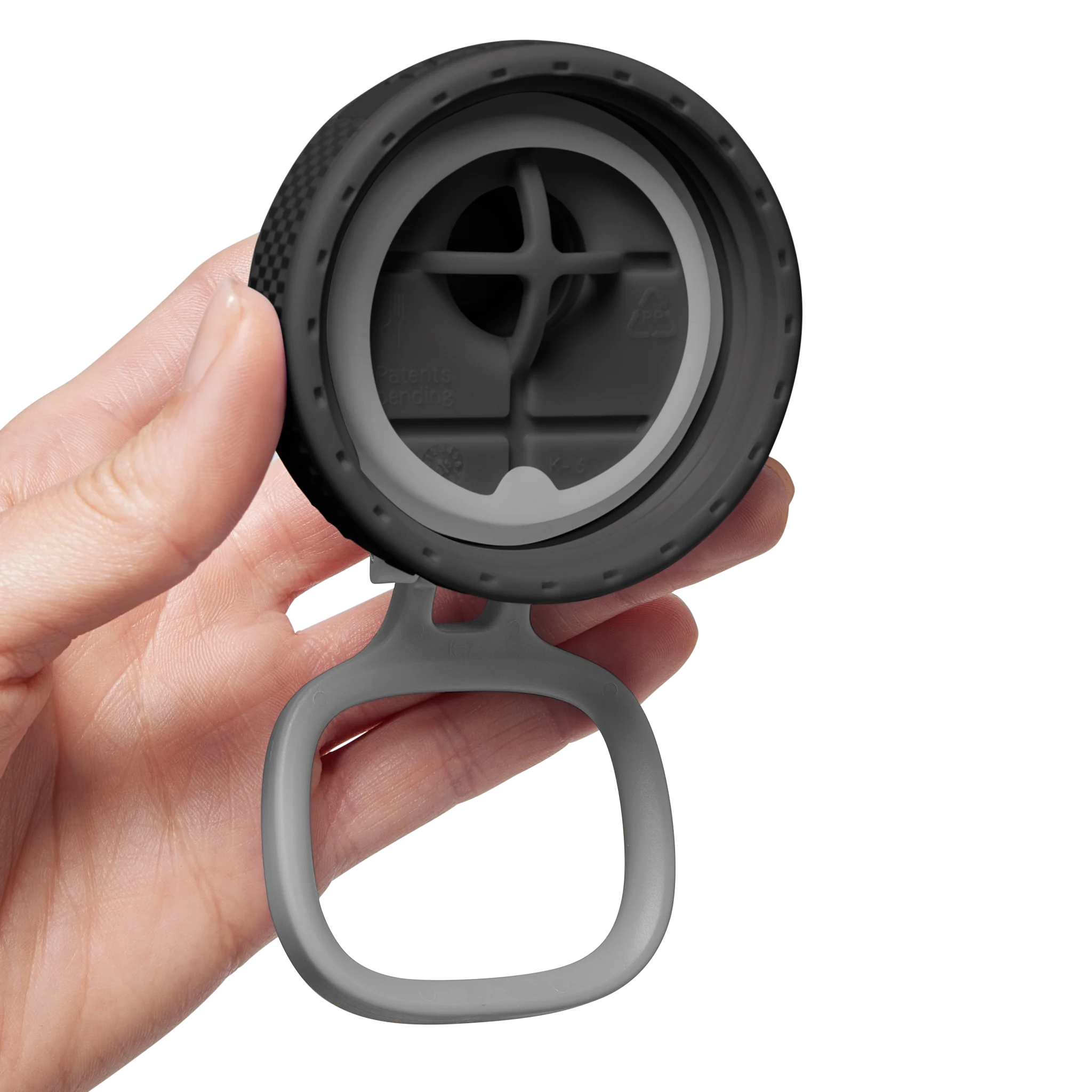 Sport Spout Lid With Handle - Image 3