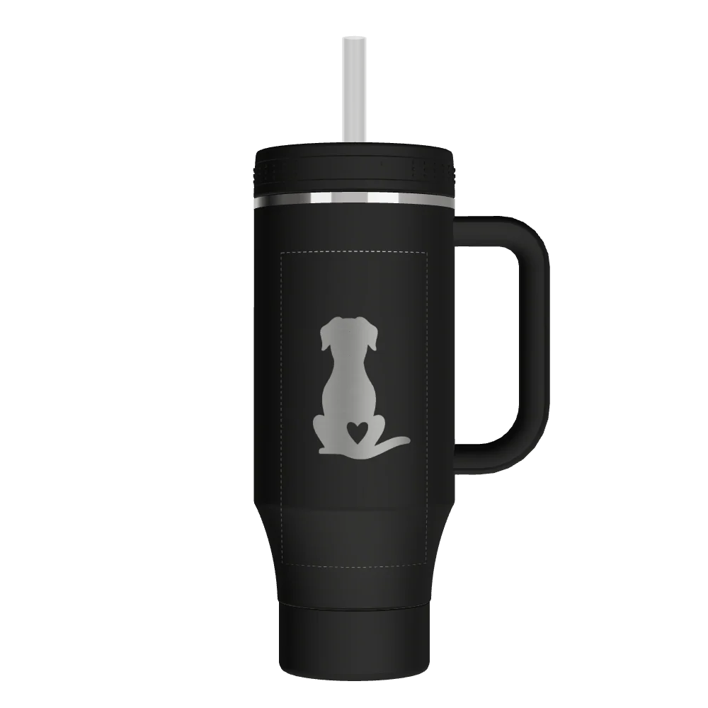 Straw Tumbler With Handle - customized - Image 2