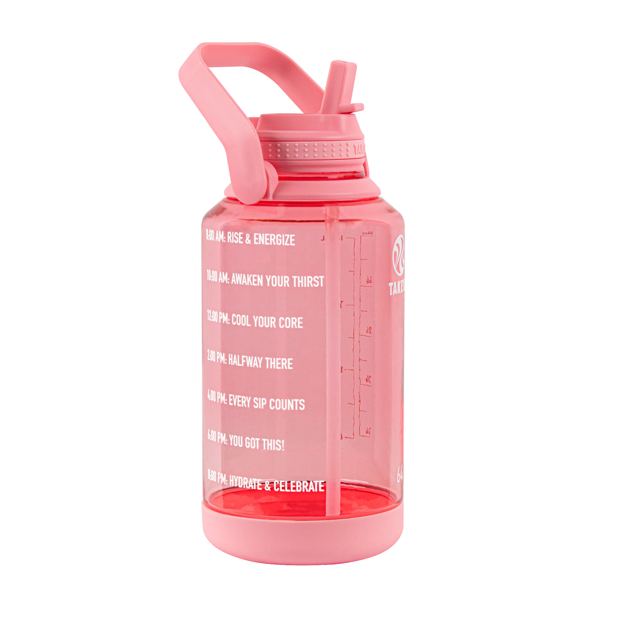 Tritan Motivational Water Bottle With Straw Lid - Image 17