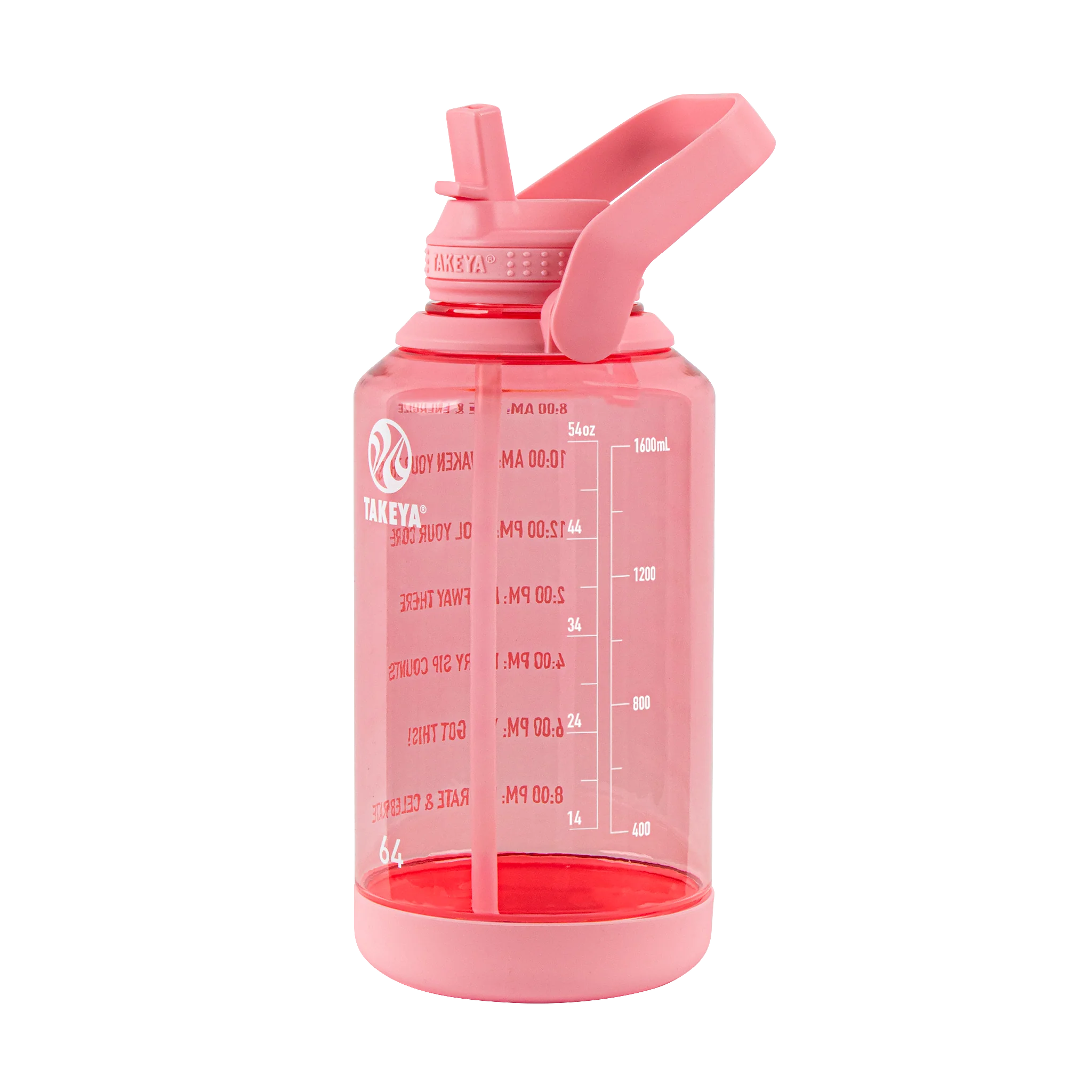 Tritan Motivational Water Bottle With Straw Lid - Image 19