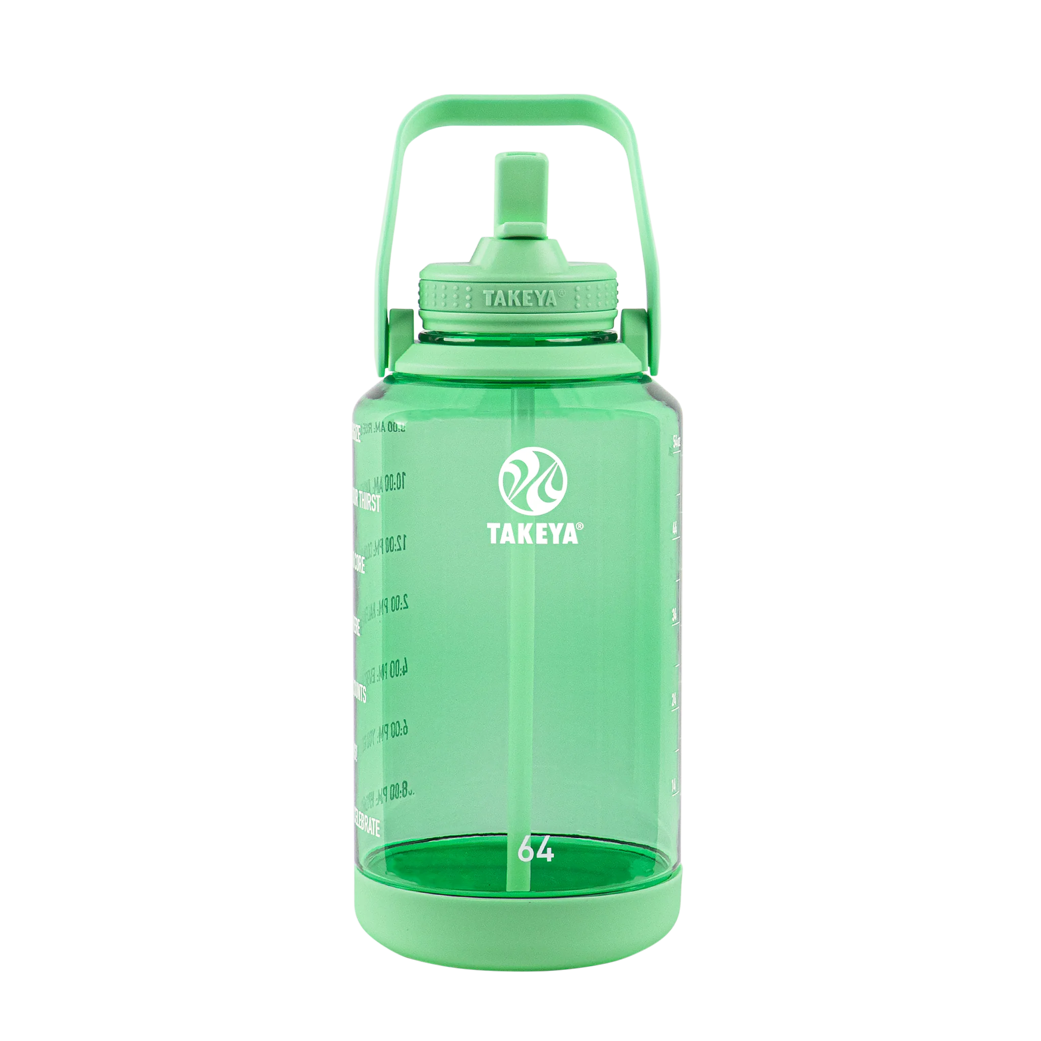 Tritan Motivational Water Bottle With Straw Lid - Image 23