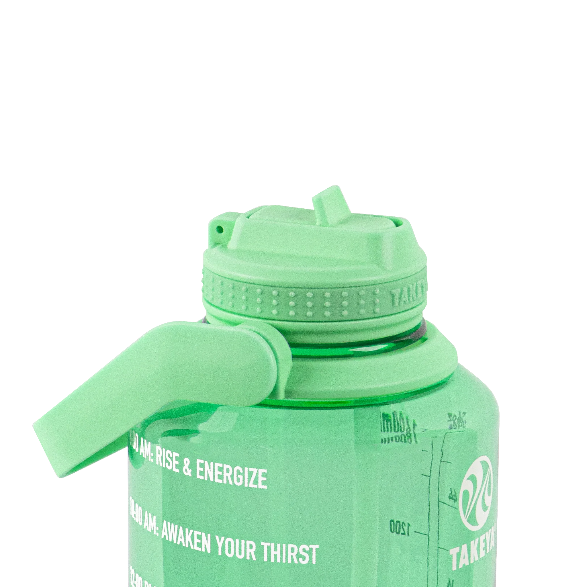Tritan Motivational Water Bottle With Straw Lid - Image 25