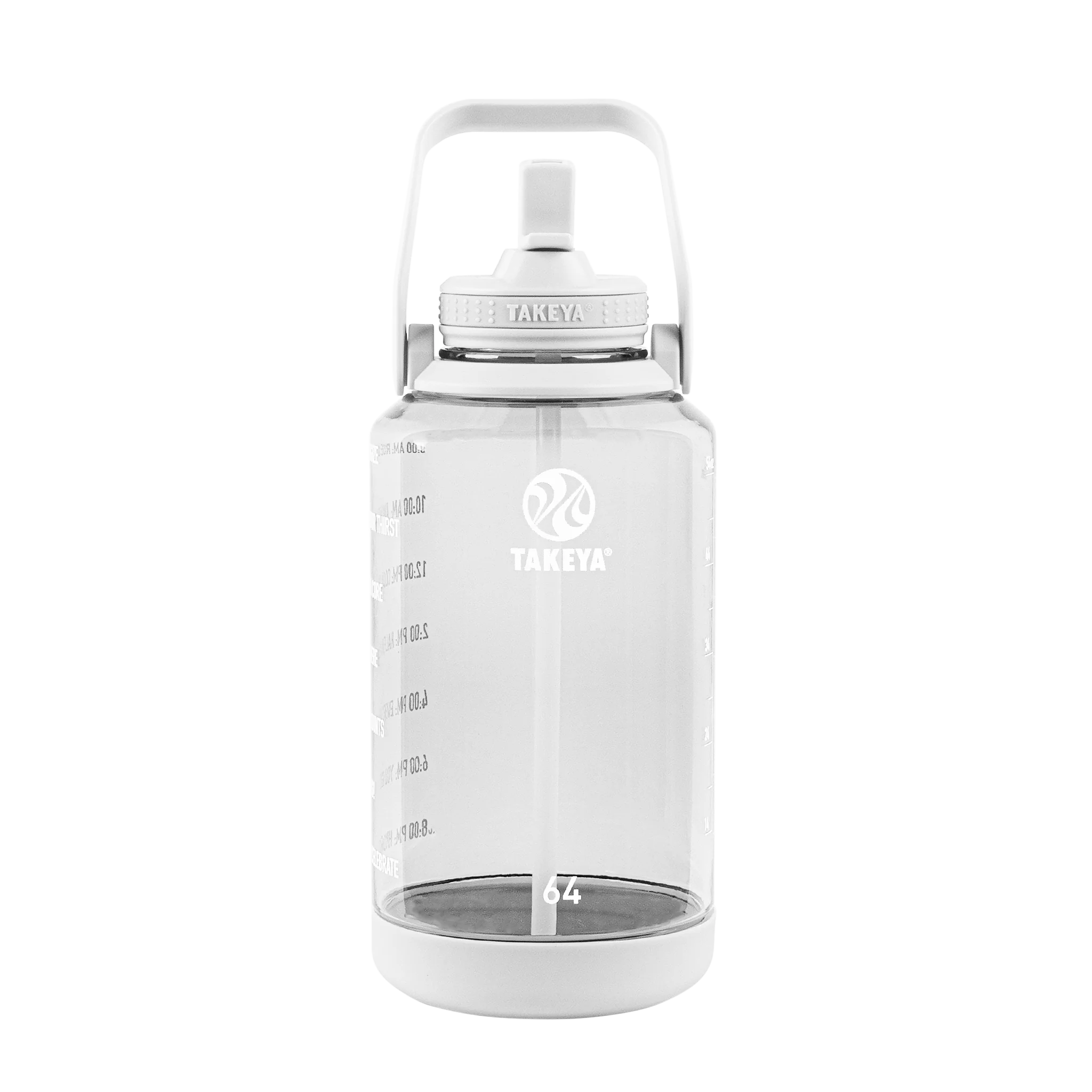 Tritan Motivational Water Bottle With Straw Lid - Image 31