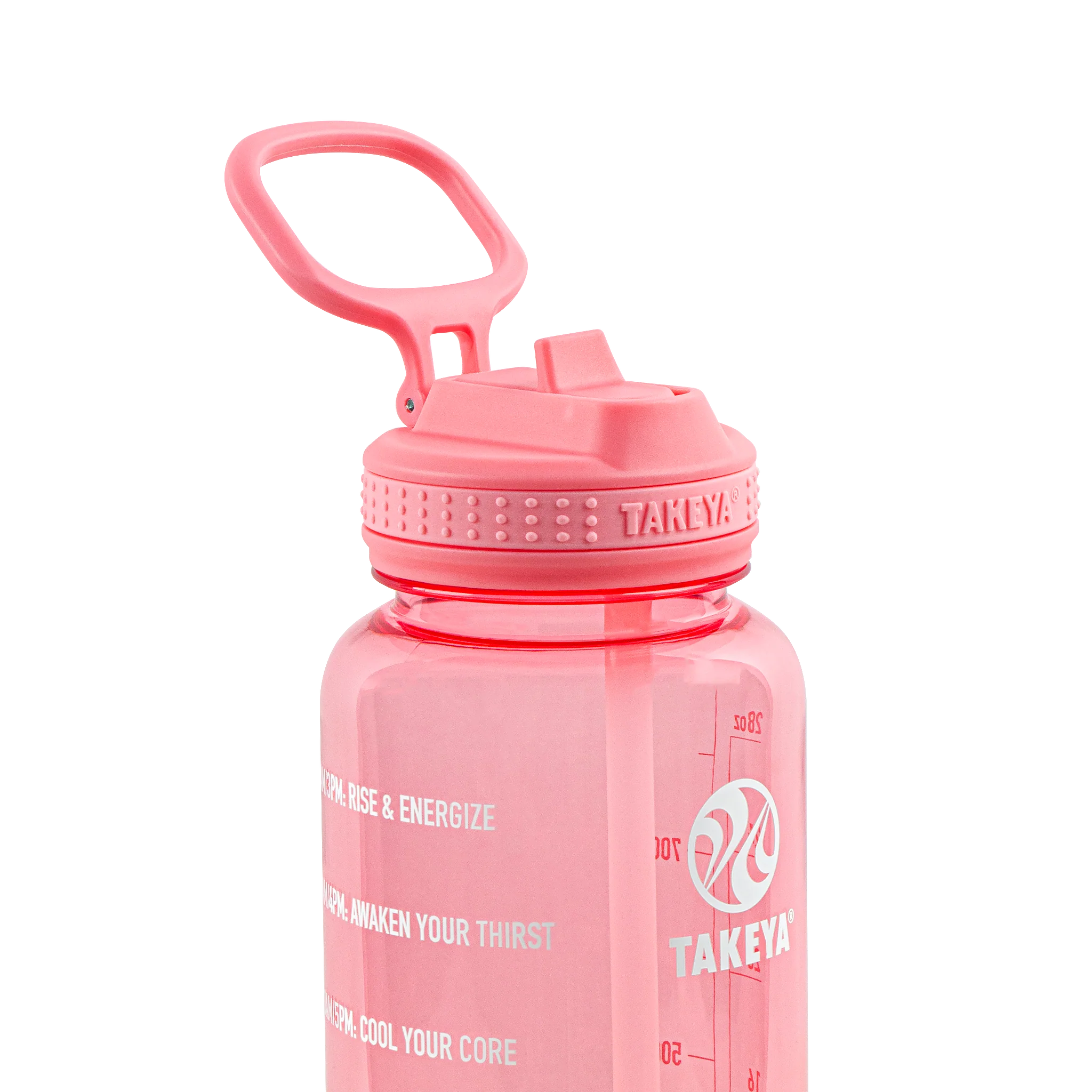 Tritan Motivational Water Bottle With Straw Lid - Image 47