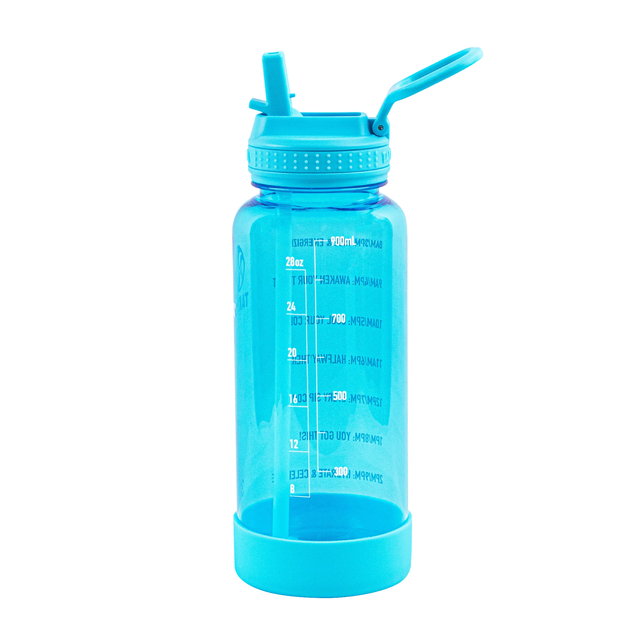Tritan Motivational Water Bottle With Straw Lid - Image 52