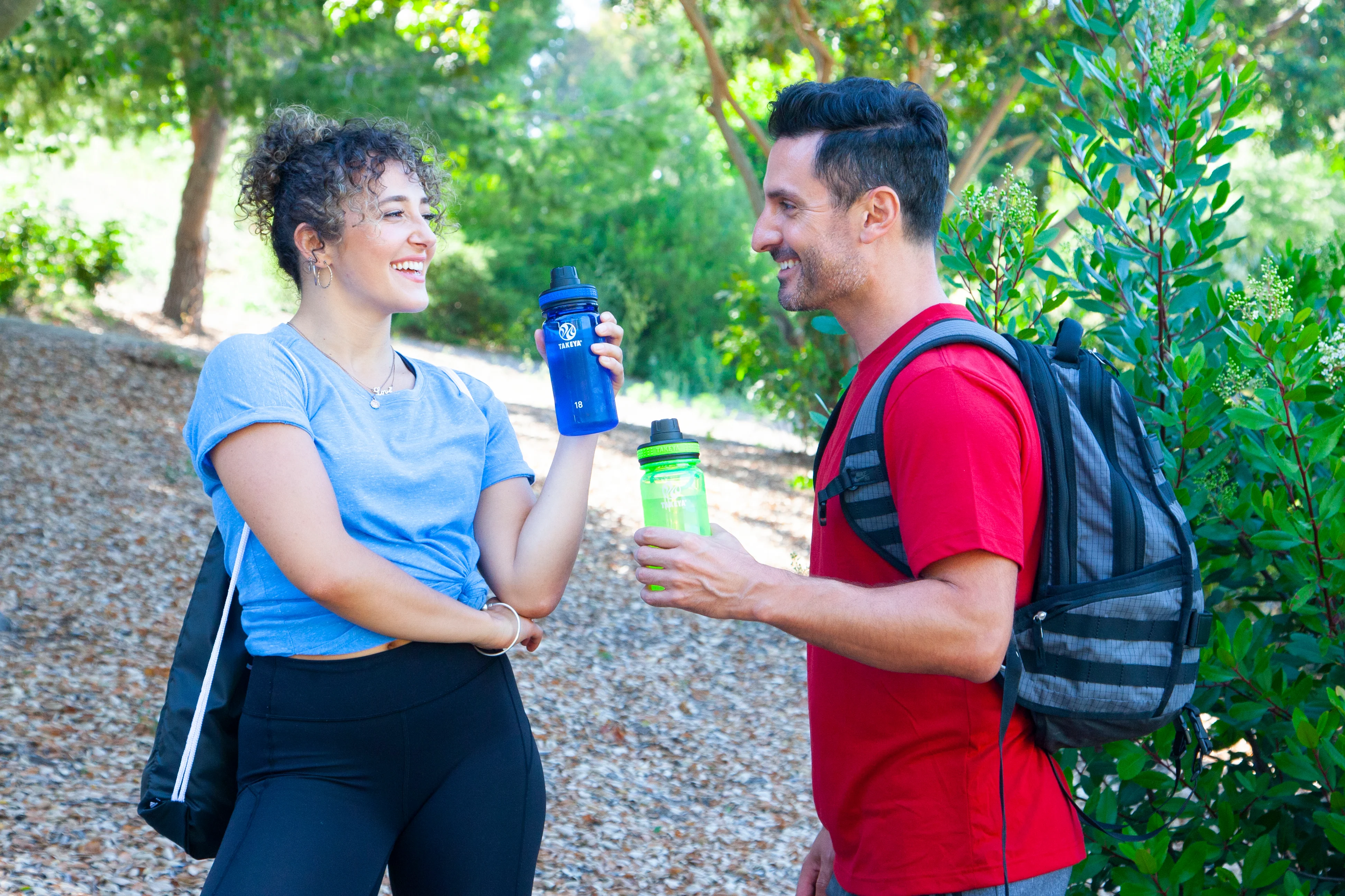 Tritan Water Bottle Bundle With Spout Lid (2 Pack) - Image 5